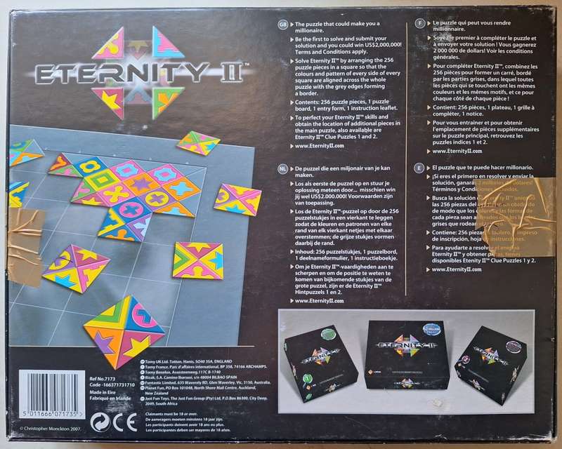 Eternity 2 board game ( Complete)