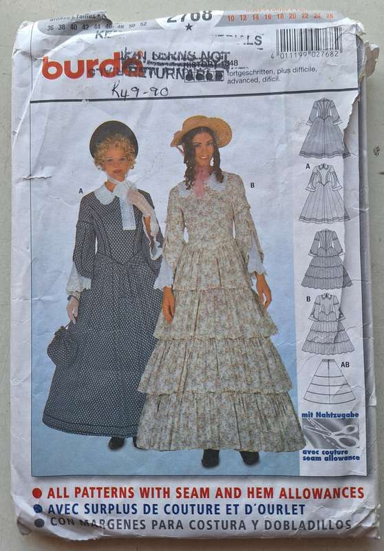 Burda #2768 Pattern