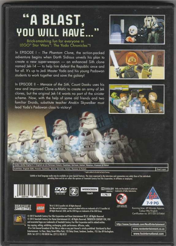 Lego Star wars The Yoda Chronicles