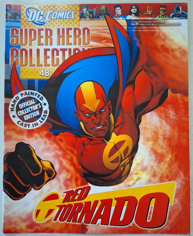 DC Comics Super hero collection #48 Red Tornado ( magazine only)