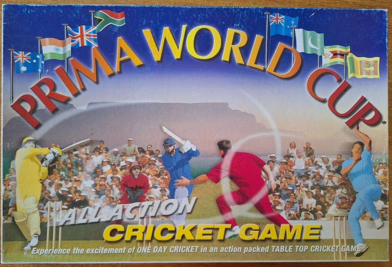 Prima World Cup all Action Cricket Game (complete)