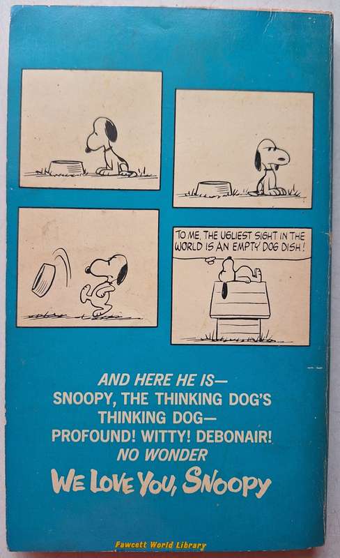 We love you Snoopy by Charles Schulz