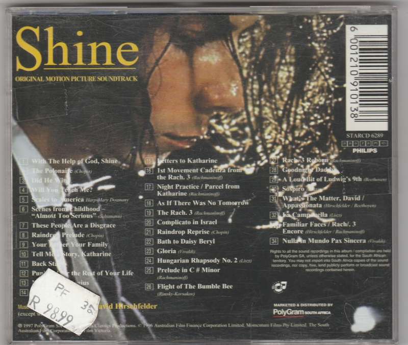 Shine soundtrack