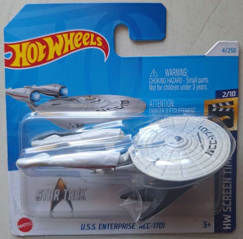 Hot Wheels screen time U.S.S. Enterprise NCC-1701
