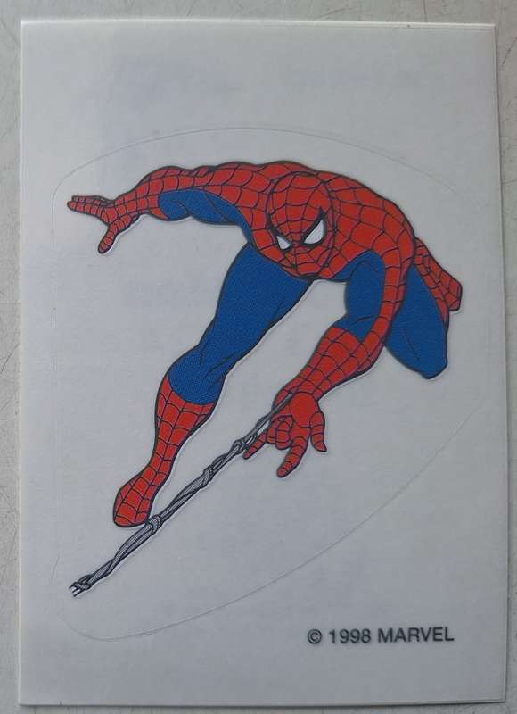 Spider-man Panini Spur sticker pack #3