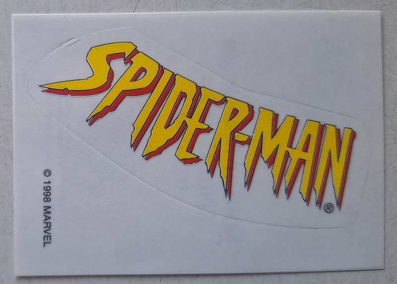 Spider-man Panini Spur sticker pack #13