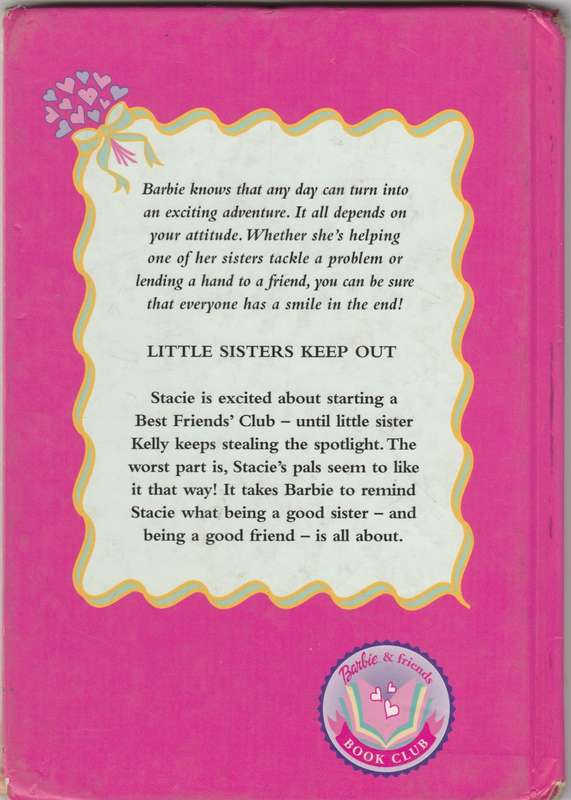 Barbie Little sisters keep out