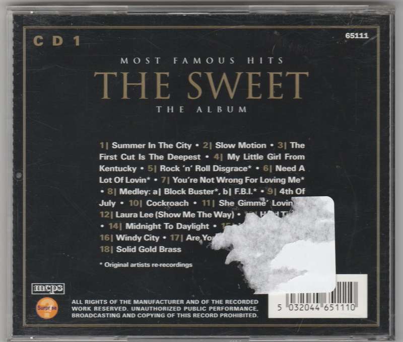 The Sweet the album