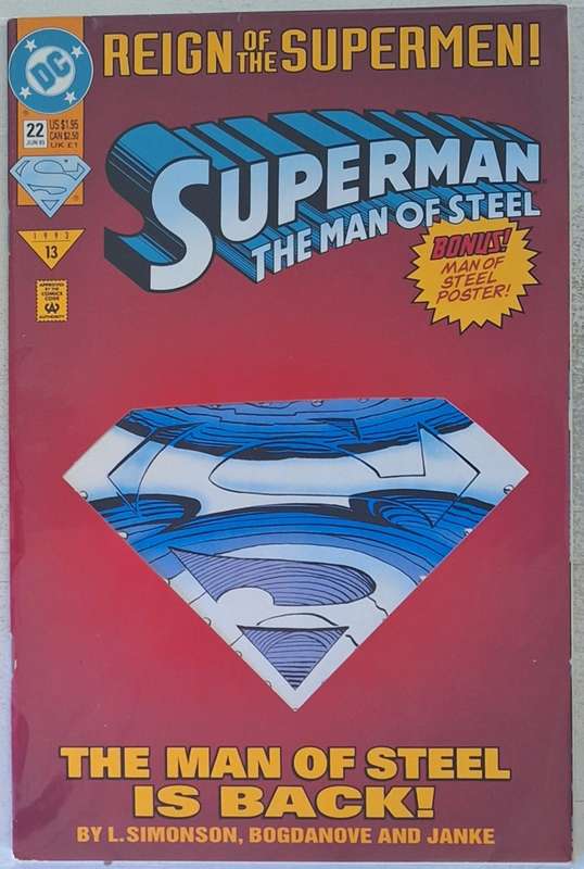 Superman: Man of Steel #22 (1993)