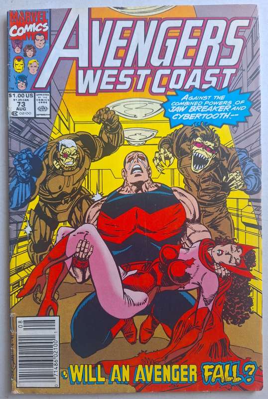 Avengers West Coast #73 (1991)