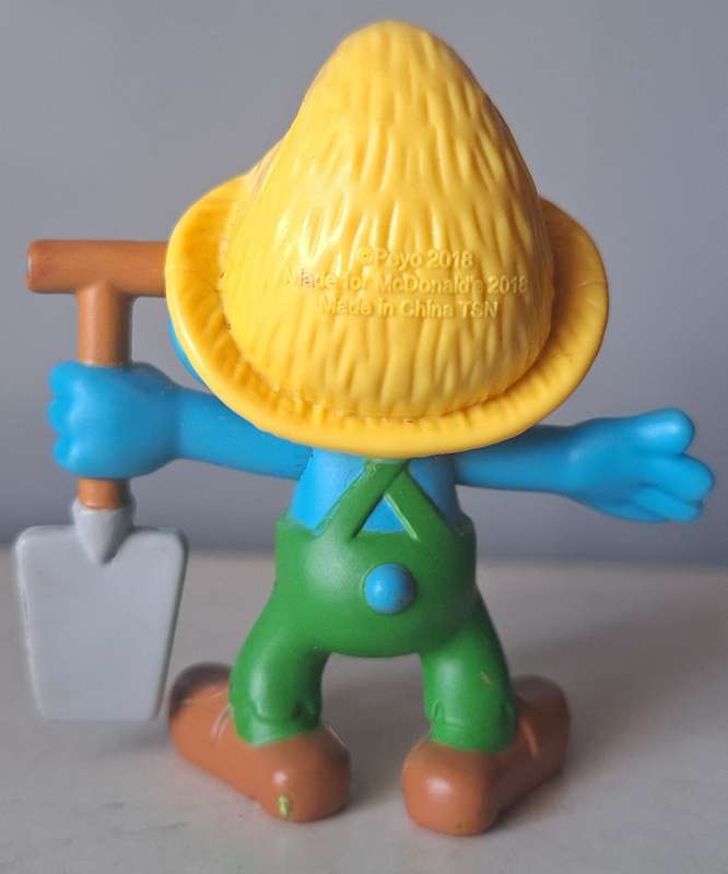 McDonald's smurf Figure