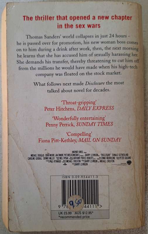 Disclosure by Michael Crichton