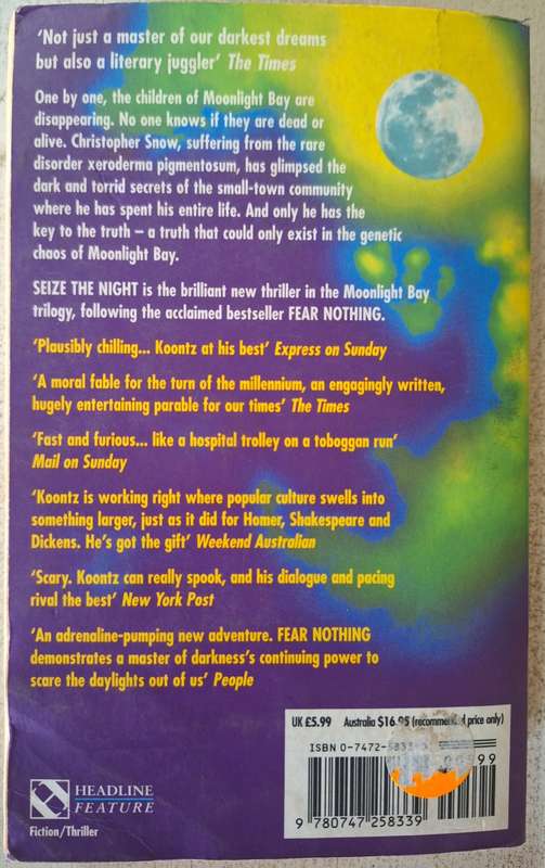 Seize the Night by Dean Koontz
