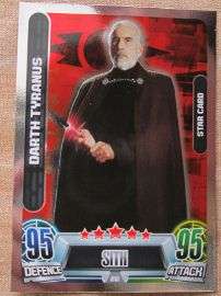 STAR WARS:FORCE ATTAX SERIES 2 CARD #212