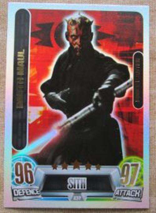 STAR WARS:FORCE ATTAX SERIES 2 CARD #237