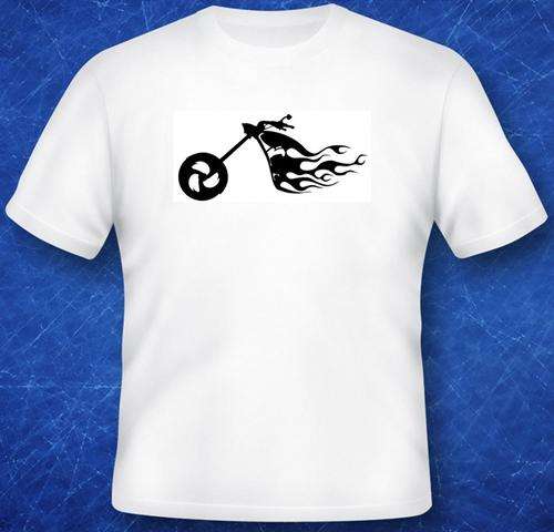 MOTORBIKE FLAME T-SHIRT