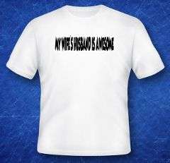 AWESOME HUSBAND T-SHIRT