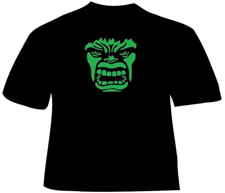HULK  FACE T-SHIRT