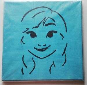 FROZEN ANNA PAINTING