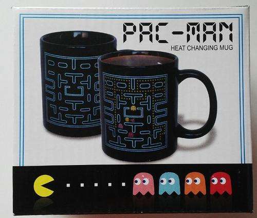 Pac-man heat changing mug