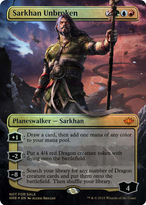 Magic the Gathering: Dragons of Tarkir - Sarkhan unbroken