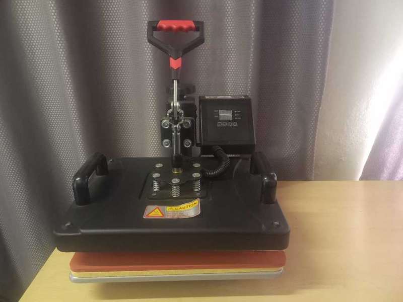 8 IN ONE HEAT PRESS 360 SWING + FREE HTV