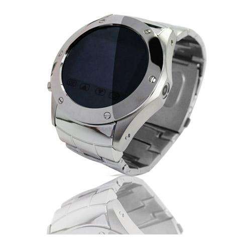 Quad Band 1.3"Touch Screen Steel House Watch Mobile + Built-in Camera