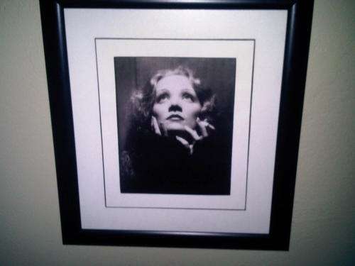 MARLENE DIETRICHT collection of MOUNTED & FRAMED B&W Photographs