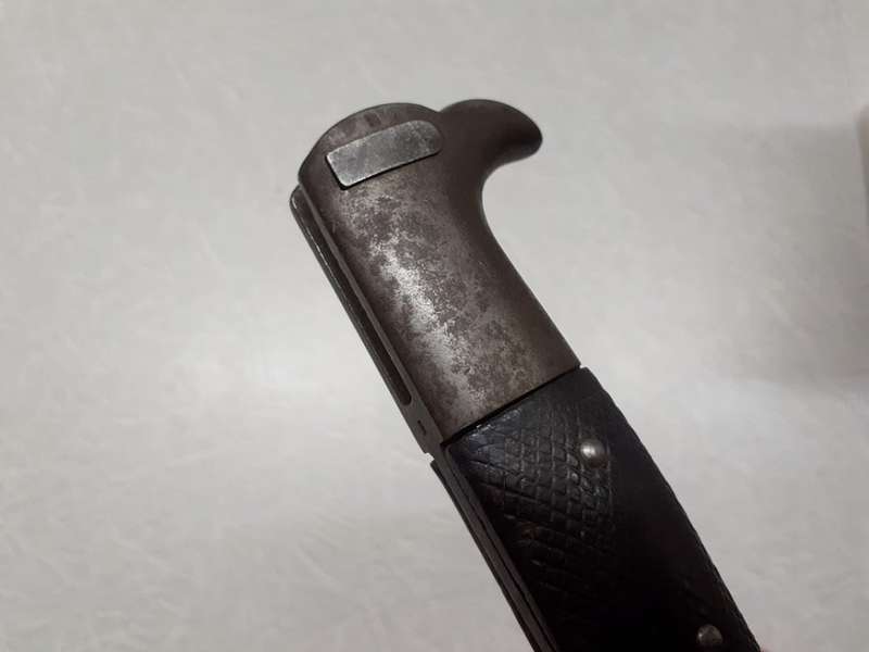 Matching numbers 1909 German Southwest Africa Schutztruppe KS98 Sawback Bayonet & Scabbard by Erfurt