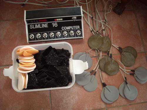 Slimline 16 Faradic machine- 16 pads to treat full body all working Slimming and toning