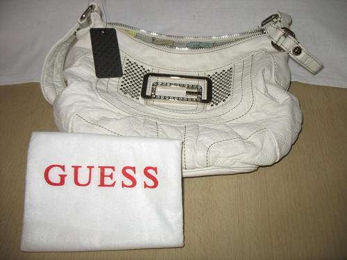Brand New 100% Authentic White leather Guess Handbag