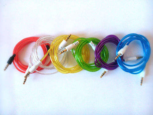 One Meter 3.5mm Auxiliary Cable Colors
