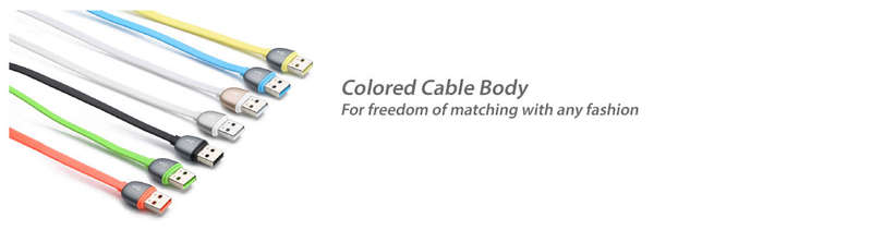 TOTU (Lightning & Micro USB) to USB 2 in 1 Cable Colors