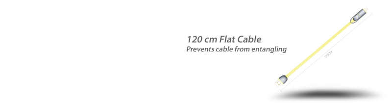 TOTU (Lightning & Micro USB) to USB 2 in 1 Cable Length