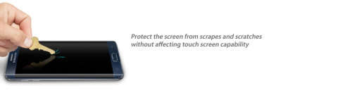 Full Coverage / Complete Screen Guard / Protector for Samsung Galaxy S6 edge+ / Plus - Protection