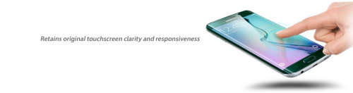 Full Coverage / Complete Screen Guard / Protector for Samsung Galaxy S6 edge+ / Plus - Clarity