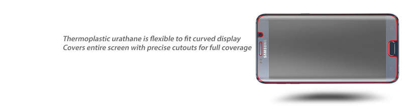 Full Coverage / Complete Screen Guard / Protector for Samsung Galaxy S6 edge+ / Plus - Coverage