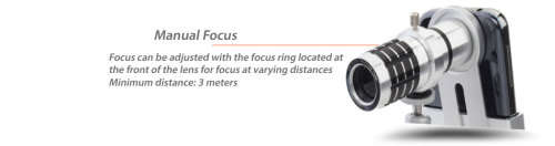 I-kodoo Universal 12 X Optical Zoom Telephoto Lens with Tripod for Phones - Focus