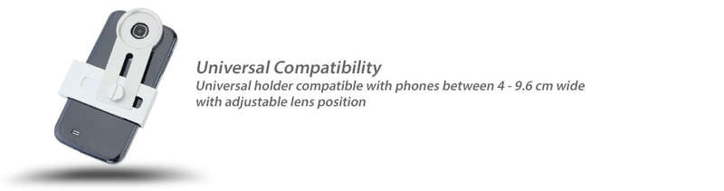 I-kodoo Universal 12 X Optical Zoom Telephoto Lens with Tripod for Phones - Compatibility