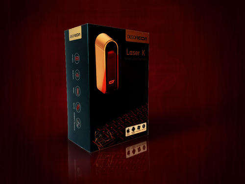 DesofIcon Wireless Laser Keyboard For Mobile Devices and PC | Gift Packaging, Premium Gold