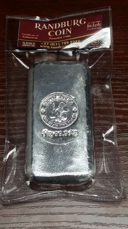 *#* 1 Kilogram Big 5 Silver 99.9 Bar buy now !!! while silver low low low!!!! *#*