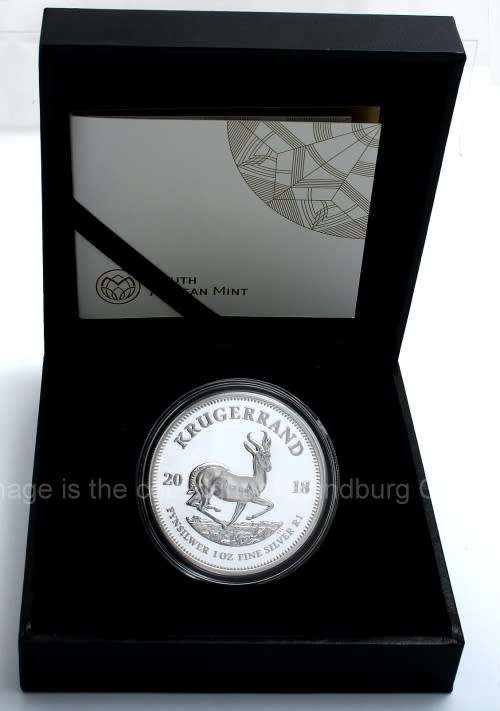 *#* 2018 Krugerrand Silver Proof 1oz Fine Silver Krugerrand - still sealed *#*