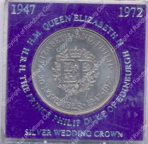 *#* Great Britain 1972 - Crown - Silver Wedding Anniversary *#*
