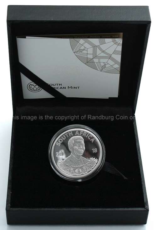 #NEW# 2018 Silver Proof R1 Mandela Life of A Legend Protea Coin