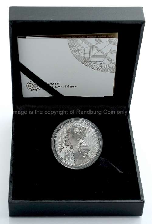 #NEW# 2018 Silver Proof R1 Mandela Life of A Legend Protea Coin