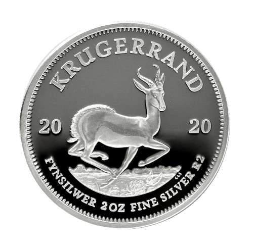 *#* 2020 Krugerrand Silver Proof 2 oz Fine Silver Krugerrand *#*