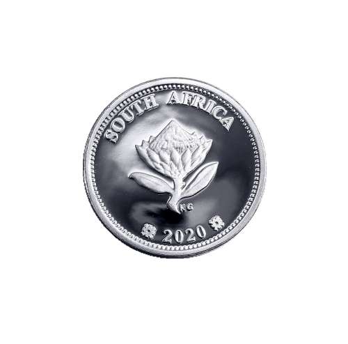 *#* BRAND NEW  2020 Silver 2.5 cent Retinal Cryoprobe Proof Coin South African Inventions *#*