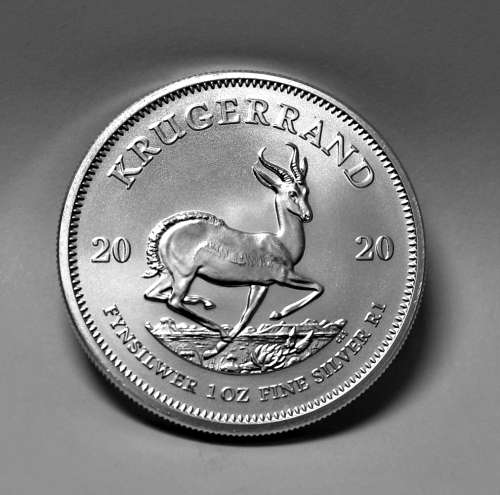 *#* SILVER ONE OUNCE BULLION KRUGERRAND - Delayed collection/courier *#*