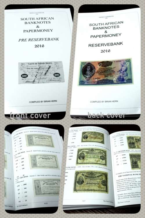 *#* 2016 HERN's SOUTH AFRICAN BANKNOTE CATALOGUE - SOFT COVER *#*
