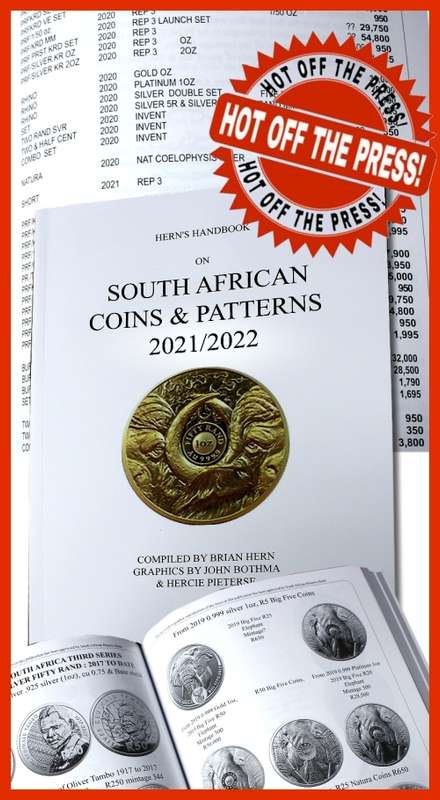 *#* HOT!!! 2021/22 Hern Coin and Patterns of s a Catalogue with indicative prices and Mintages *#*